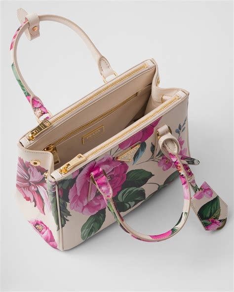 bn1601 prada begonia|Begonia Pink Prada Galleria Printed Saffiano Leather Bag .